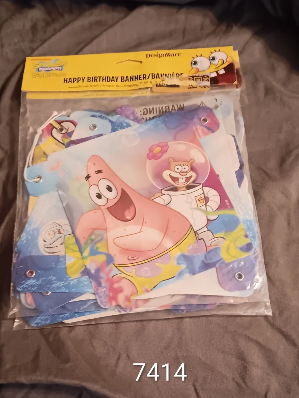 Sponge Bob Birthday Party Lot